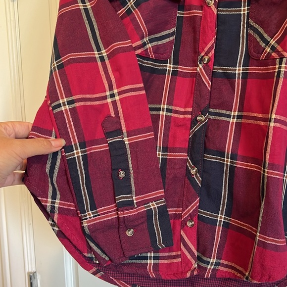 NWT: Abercrombie & Fitch Tartan Shirt sz M - Picture 2 of 7